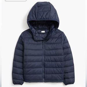 J crew Kids' lightweight packable puffer jacket